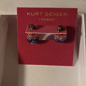 Kurt Geiger Colorful Beaded Earrings